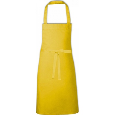Link Kitchen Wear Středně dlouhá směsová zástěra na grilování Žlutá X993