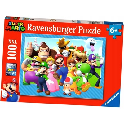 Ravensburger Super Mario s partou přátel 100 dílků