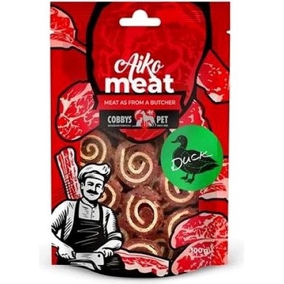 COBBYS PET AIKO Meat mini rolky s kachnou a treskou 100 g