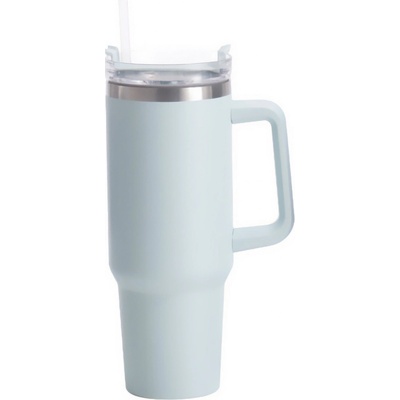 Excellent Houseware Velký termohrnek z nerezové oceli 1,2 l modrý