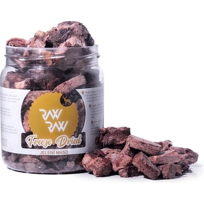 Rebel Dog Raw Raw pochoutka mrazem sušené Jelení maso 80 g