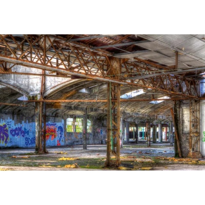 Dimex MS-5-0862 Vliesová fototapeta Kovová struktura rozměry 375 x 250 cm