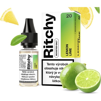 Ritchy Salt Lemon Lime 10 ml 20 mg