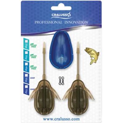 CRALUSSO - Krmítko Method Double Chance 50 g 2+1