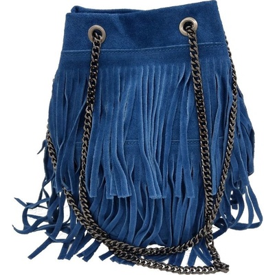 Donatella dámská kožená kabelka 97719 Jeans