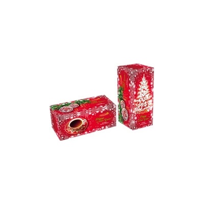 NAZZARE HAPPY NEW YEAR vánoční černé čaje ČERVENÝ 30 x 1,5 g