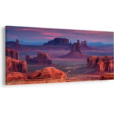 Obraz - Hunts Mesa, jednodielne 250x125 cm