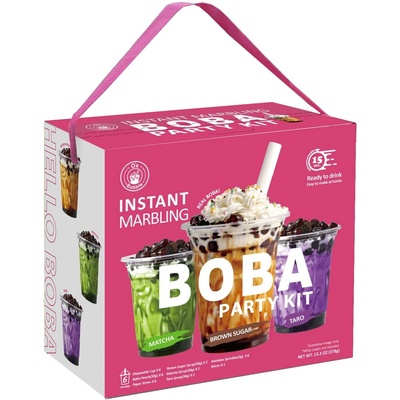 O's Bubble tea Party sada 6 x 60 g