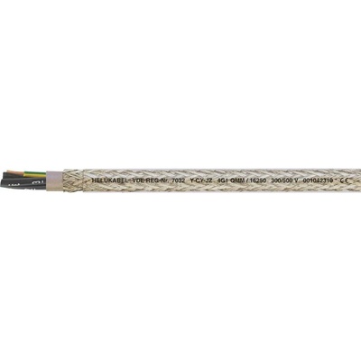 Helu Y-CY-JZ 16253-500 riadiaci kábel 7 G 1 mm² 500m priehľadná