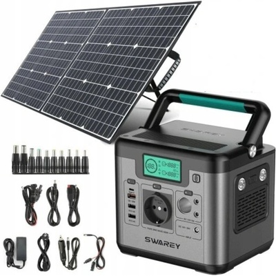 Swarey S500 14400 mAh 500 W + solární panel