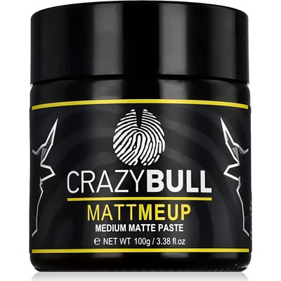 CrazyBull Matt Meup Medium Matte Paste 100 g