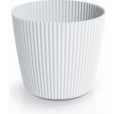 Prosperplast Květináč Milly Round bílá 19,6 cm