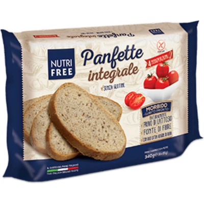 Nutrifree Panfette Celozrnný krájený chléb bez lepku 4 x 85 g – Hledejceny.cz