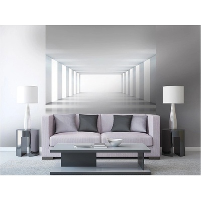 Dimex MS-3-0036 vliesová fototapeta na zeď 3D bílá chodba rozměry 225 x 250 cm