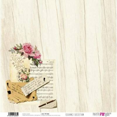 Scrapbookový papír ELEGANCE - Scrap paper ELEGANCE