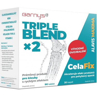 Barny's Triple Blend ×2 90 tablet+30 kapslí
