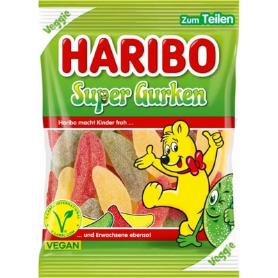 Haribo Super Gurken Veggie 175 g