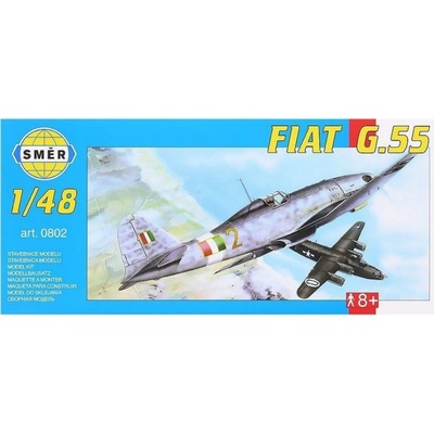 Směr Model letadlo Fiat G 55 stavebnice letadla 1:48