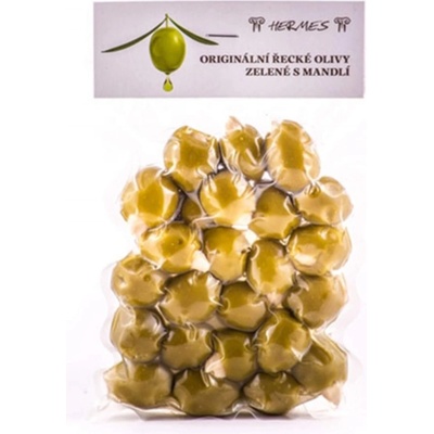Hermes Zelené olivy s mandlí 150 g – Hledejceny.cz