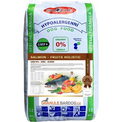 Bardog Salmon Fruits Puppy 12 kg