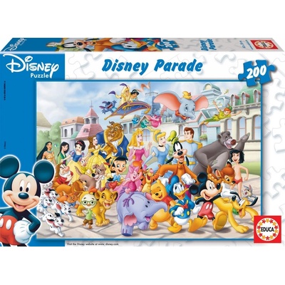 Educa 13289 Cardboard Disney Parade 200 dielov