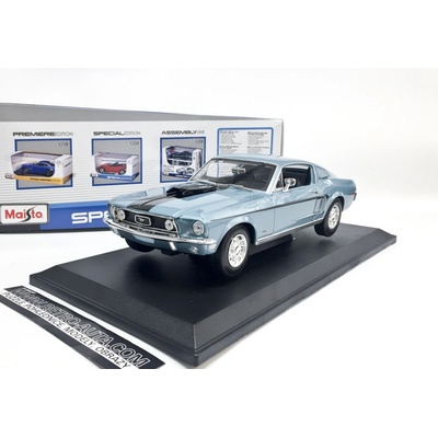 MAISTO Ford Mustang GT Cobra Jet modrá metalíza 1:18