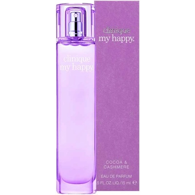 Clinique my happy Cocoa & Cashmere Purple parfumovaná voda dámska 15 ml