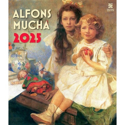 Alfons Mucha nástěnný 2025