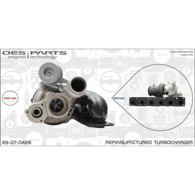 Turbo, Plniace dúchadlo OES PARTS ES-07-0428