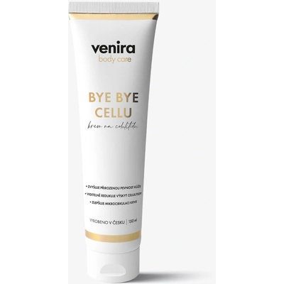 VENIRA bye bye cellu - krém na celulitidu, meruňka a skořice, 150 ml