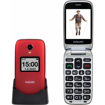 EVOLVEO EasyPhone FS Red – Hledejceny.cz