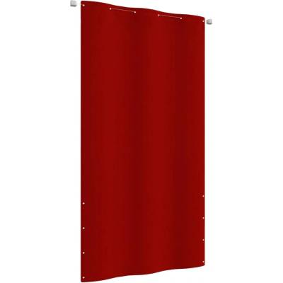 zahrada-XL Balkonová zástěna červená 120 x 240 cm oxfordská látka 148545