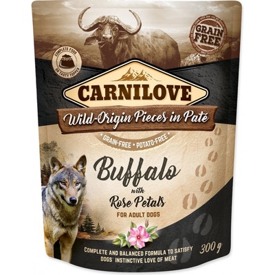 Carnilove Buffalo & rose petals 300 g