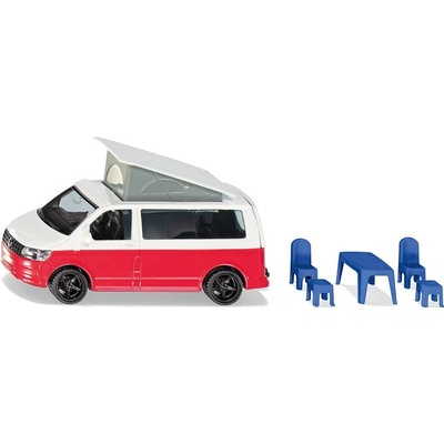 Siku Super 1922 VW T6 Kalifornia s pohyblivou strechou a príslušenstvom 1:87