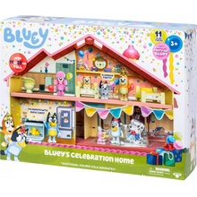 Moose Hrací set Bluey Dům Narozeninová párty + Bluey 17669
