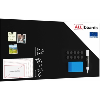 Allboards NFCH120x60 Bezrámová magnetická křídová tabule 120 x 60 cm