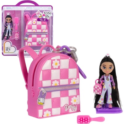 Jakks Pacific Disney ILY 4Ever Tote-ily Teenies módní mini panenka s motivem Daisy a doplňky
