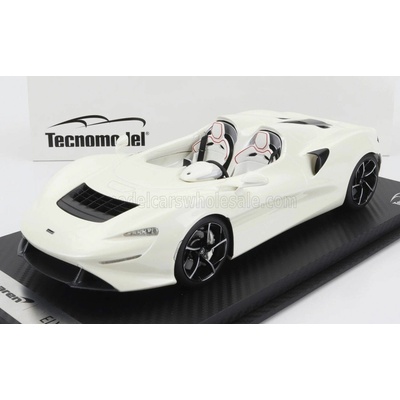 Tecnomodel Mclaren Elva 2020 Pearl White 1:18