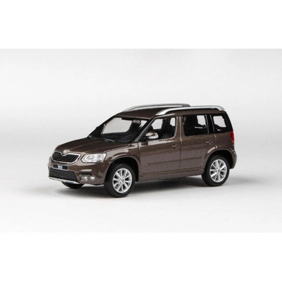 Abrex Škoda Yeti FL 2013 Hnědá Mato Metalíza 1:43