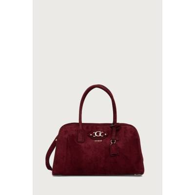 Guess kabelka dámska z imitácie semišu SAMANTHA HWSG23.13060 burgundské