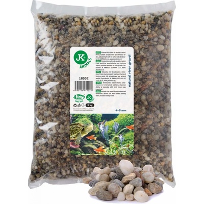JK ANIMALS přírodní říční štěrk 5 kg – Hledejceny.cz