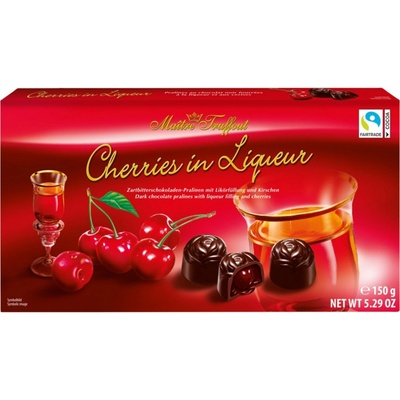 Maitre Truffout Třešně s likérem, 150 g