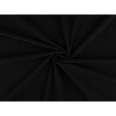 Oděvní soft fleece, střední, 15 (278 g/m²) černá