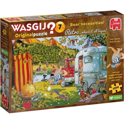 WASGIJ JUMBO 7 Medvědí potřeby! 1000 dílků