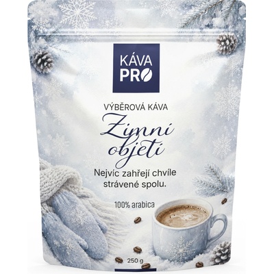 KávaPRO Zimní objetí výběrová káva turek 250 g