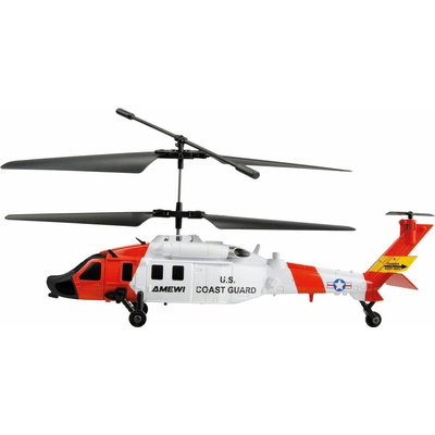Amewi RC vrtulník pobřežní hlídky UH60 Black Hawk 6G/3D GPS RTF Trade e.K. RC_316172 RTF 1:10