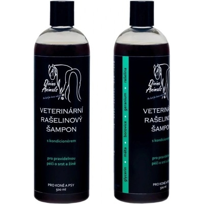 Divine Animals Veterinární rašelinový šampon 500 ml