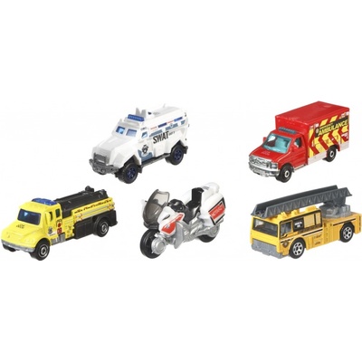 Mattel Matchbox 5 ks angličák policie