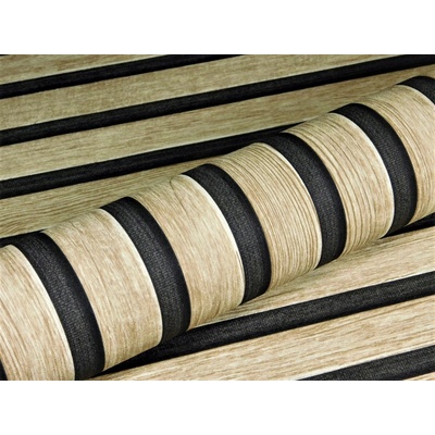 Profhome Vliesová tapeta béžová hnědá strukturovaná 53 cm x 10,05 m