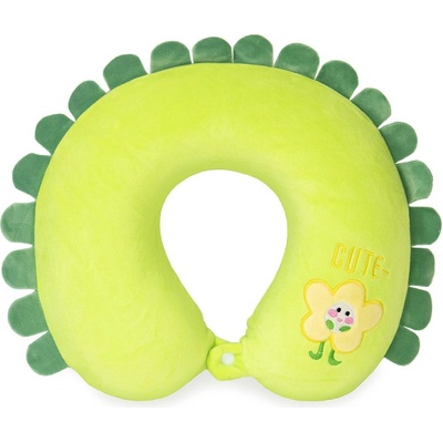 KUFRYPLUS Cestovní polštářek s paměťovou pěnou TPMF30 Cute 30x30x10